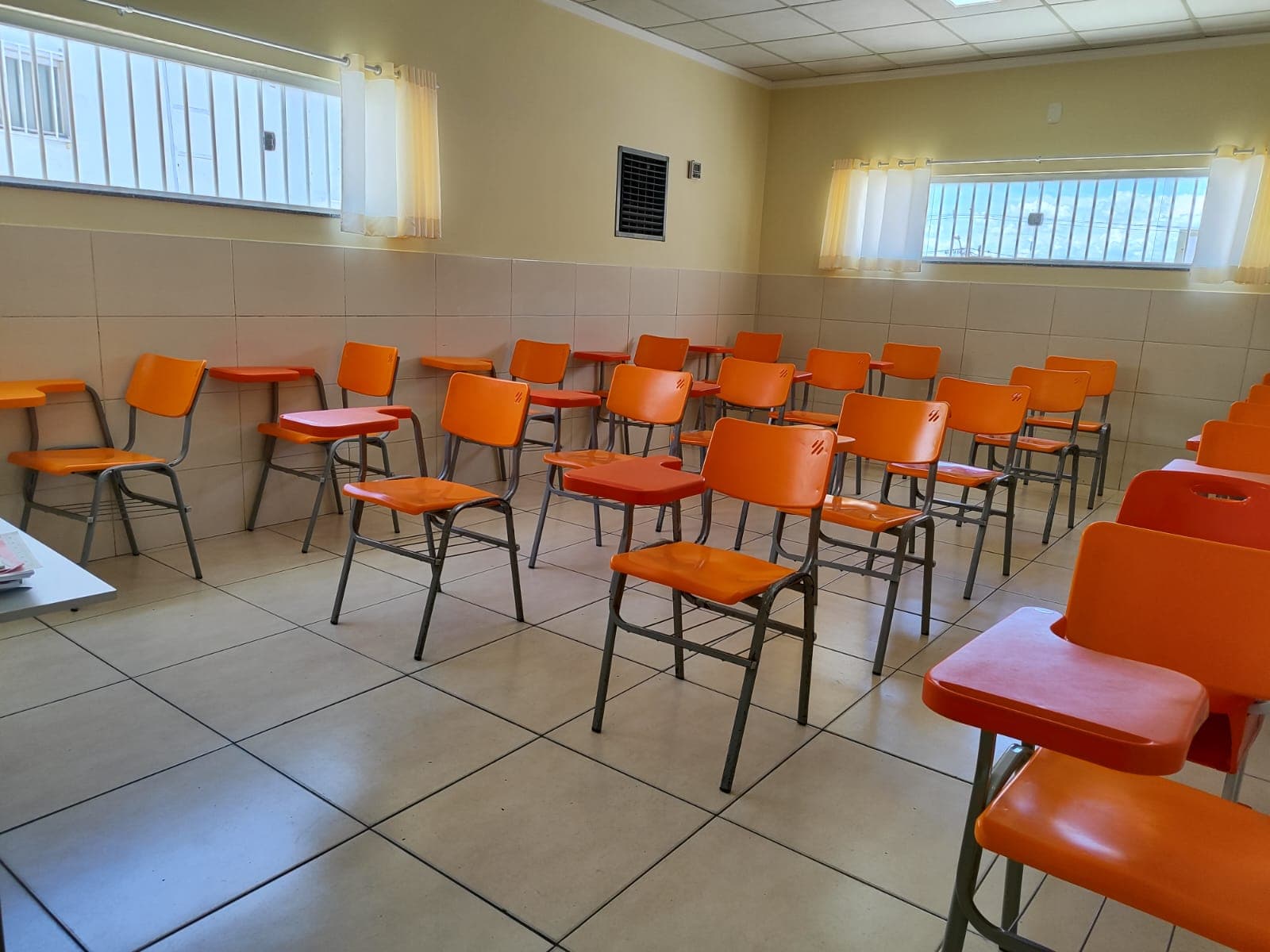 estrutura da escola